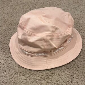 Adidas Kids Light Pink Bucket Hat